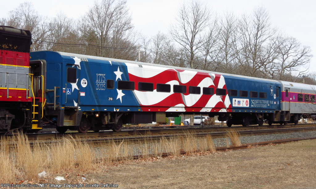 MBTA "Semiquincentennial" Coach #218